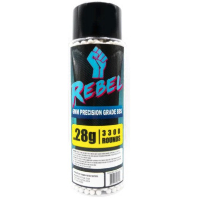 Rebel Precision 6mm BBs 3300ct Bottle - 0.28g