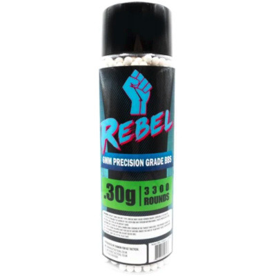 Rebel Precision 6mm BBs 3300ct Bottle - 0.3g