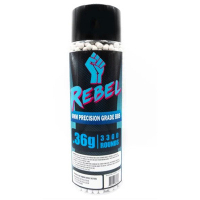 Rebel Precision 6mm BIO BBs 3300ct Bottle - 0.36g