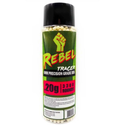 Rebel Precision 6mm Tracer BBs 3300ct Bottle - 0.2g