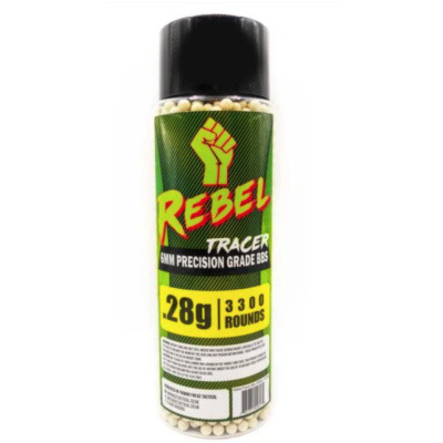Rebel Precision 6mm Tracer BBs 3300ct Bottle - 0.28g