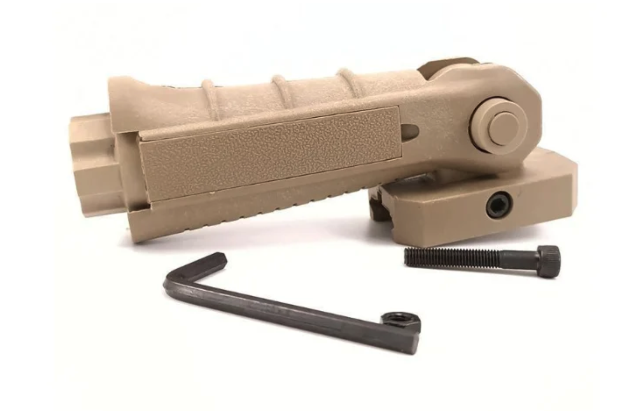 Rebel Precision Folding Grip - Tan