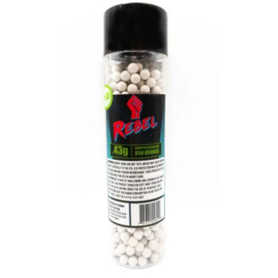 Rebel Precision Heavyweight BIO 6mm BBs 850pcs Bottle - 0.43g