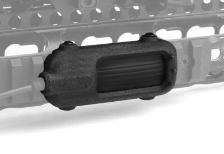 Rebel Precision M300/M600 Tactical Flashlight Switch Picatinny Mount & Panel Clip BLACK - Image 2