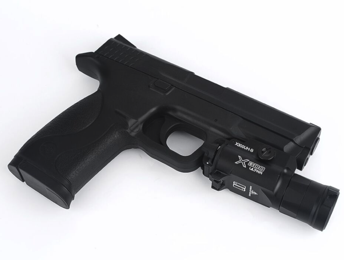 Rebel X300UH-B 1000 Lumen Pistol Flashlight - Black - Image 2
