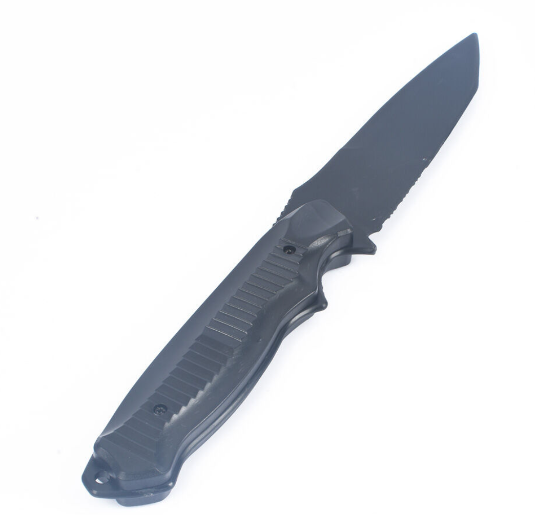 Rebel Tactical Plastic Knife + MP Sheath Black