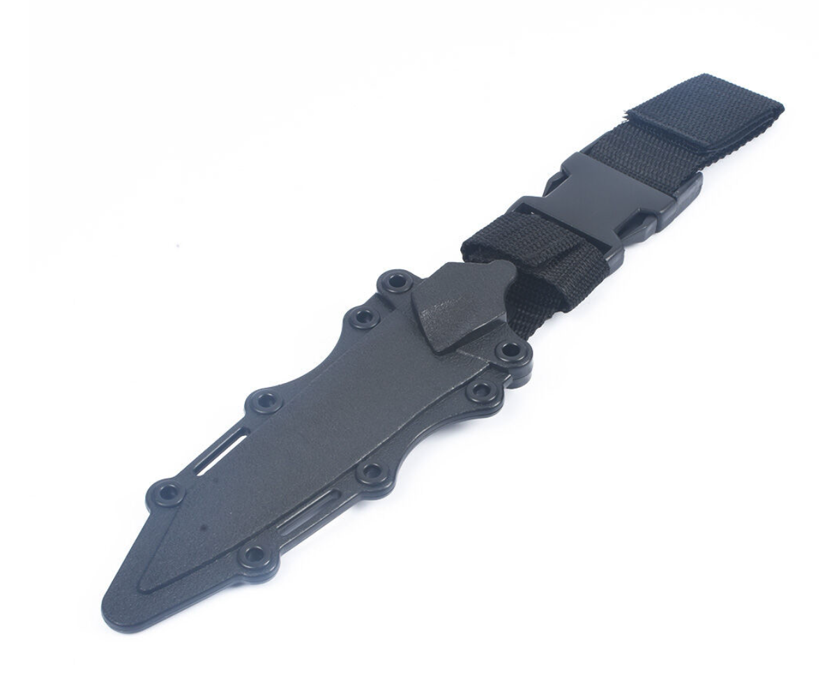 Rebel Tactical Plastic Knife + MP Sheath Black - Image 2