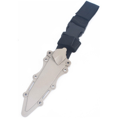 Rebel Tactical Plastic Knife + MP Sheath DE