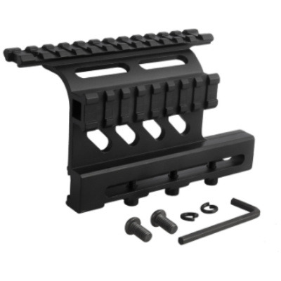 Rebel Precision Side Rail for AK with QD Mount