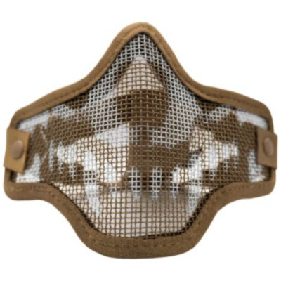 Rebel Precision Steel Lower Face Mask Skull VCAM