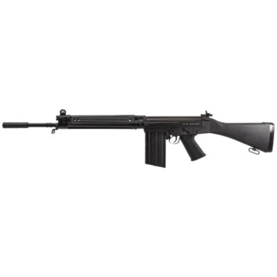 King Arms FAL Full-Length Electric Airsoft Rifle AEG (Black)