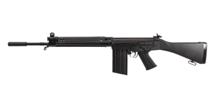 King Arms FAL Full-Length Electric Airsoft Rifle AEG (Black)