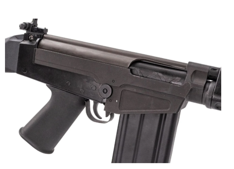 King Arms FAL Full-Length Electric Airsoft Rifle AEG (Black) - Image 4