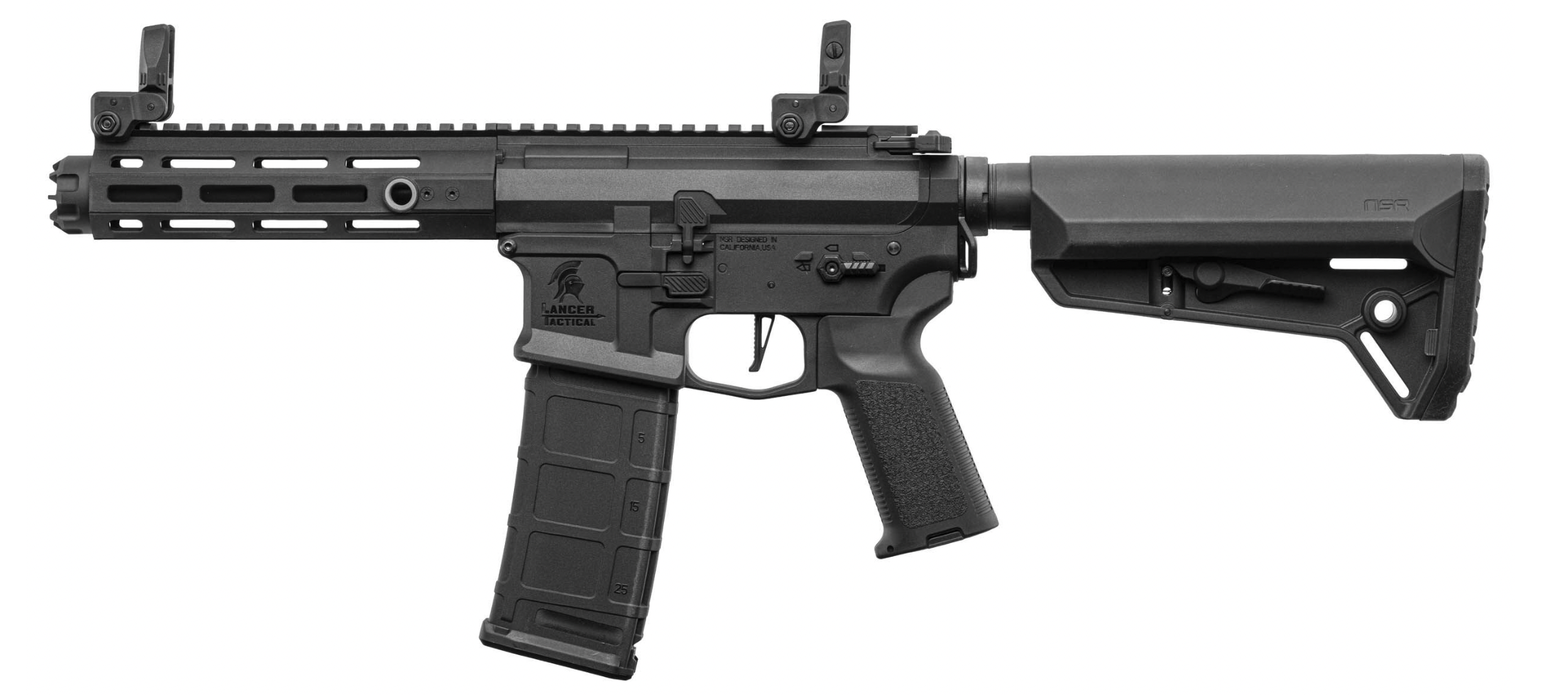 Lancer Tactical LT-32 Hellion 7" Gen 2 AEG Rifle Complete Pack - Black - Image 2